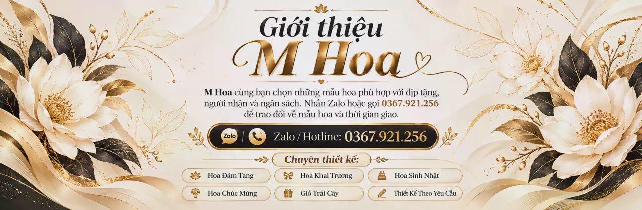 Ảnh bìa Shop hoa tươi Xã Vĩnh Kim Đồng Tháp - Gửi sự quan tâm qua từng món hoa